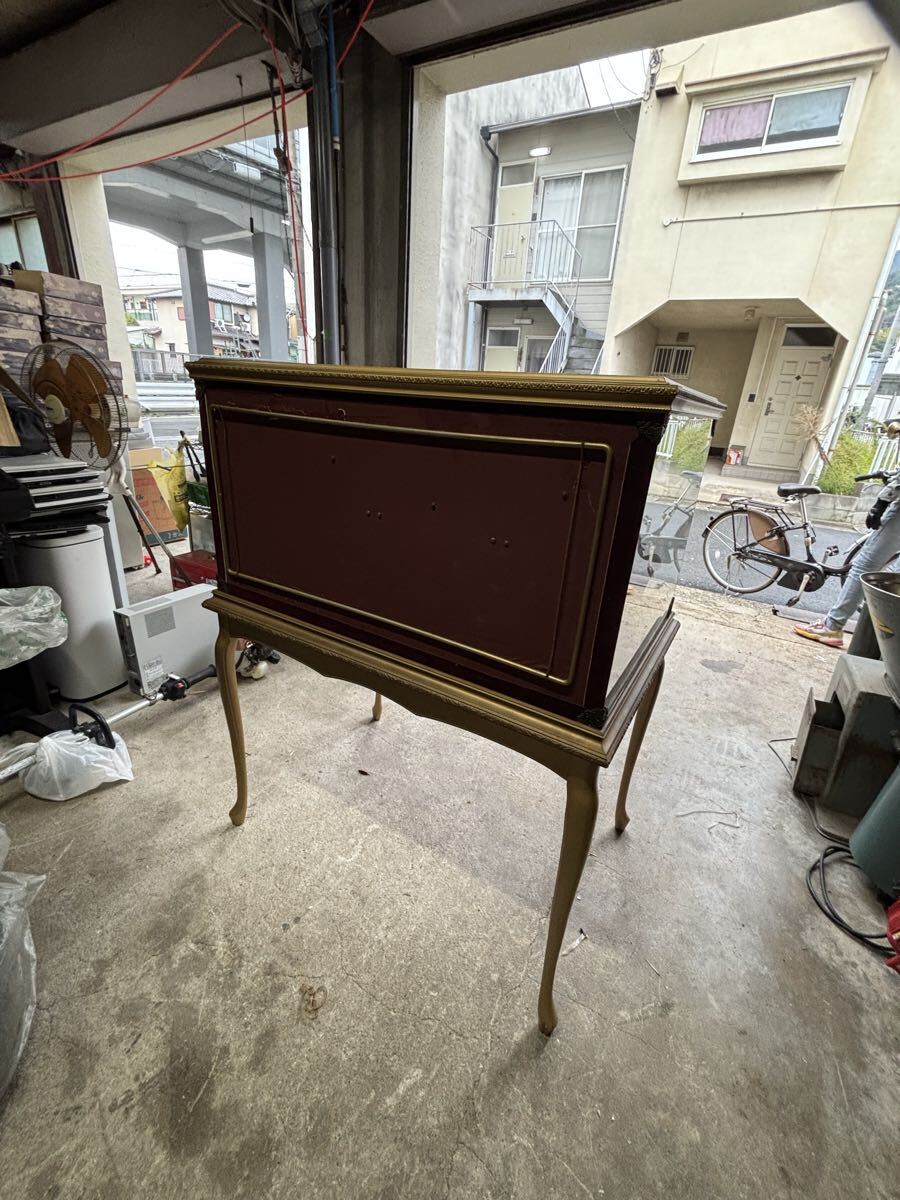 スキヨドール　舞踏会　 ガラスケース アンティーク インテリア 置物 ジオラマ　引き取り限定　京都市山科区発〜_画像6