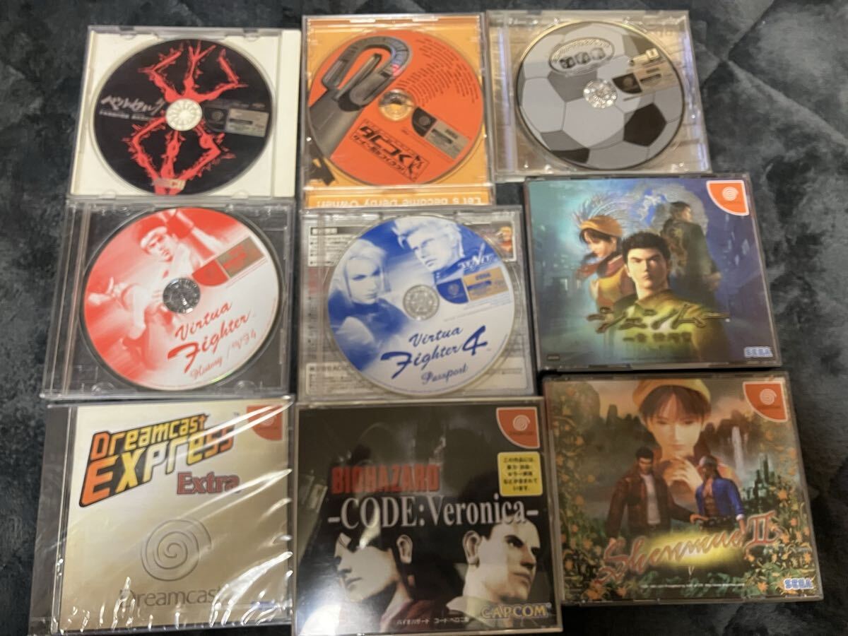 SEGA セガ ドリームキャスト本体 メモリ ソフト数点 動作確認済_画像8