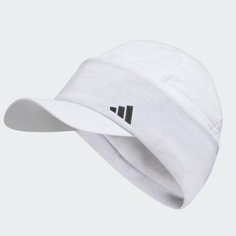 ★アディダス ゴルフ ADIDAS GOLF 新品 メンズ COLD.RDY 中綿 保温 ニットキャップ 帽子 CAP 白 57-60cm [IM63851N-5760] 七 ★QWER★_画像1