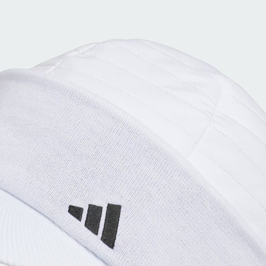 ★アディダス ゴルフ ADIDAS GOLF 新品 メンズ COLD.RDY 中綿 保温 ニットキャップ 帽子 CAP 白 57-60cm [IM63851N-5760] 七 ★QWER★_画像2