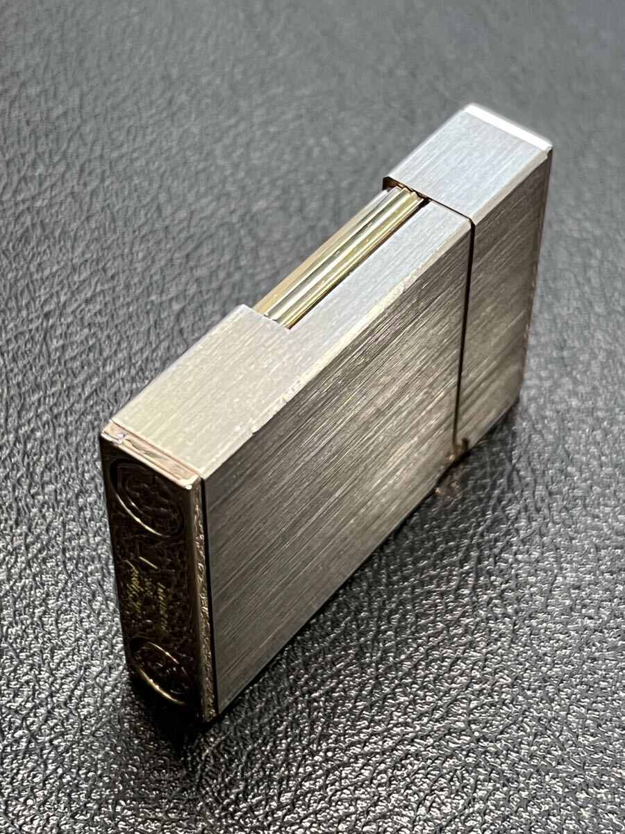 DuPont デュポン ガスライター ライン2ショート シルバーコンビ_画像3