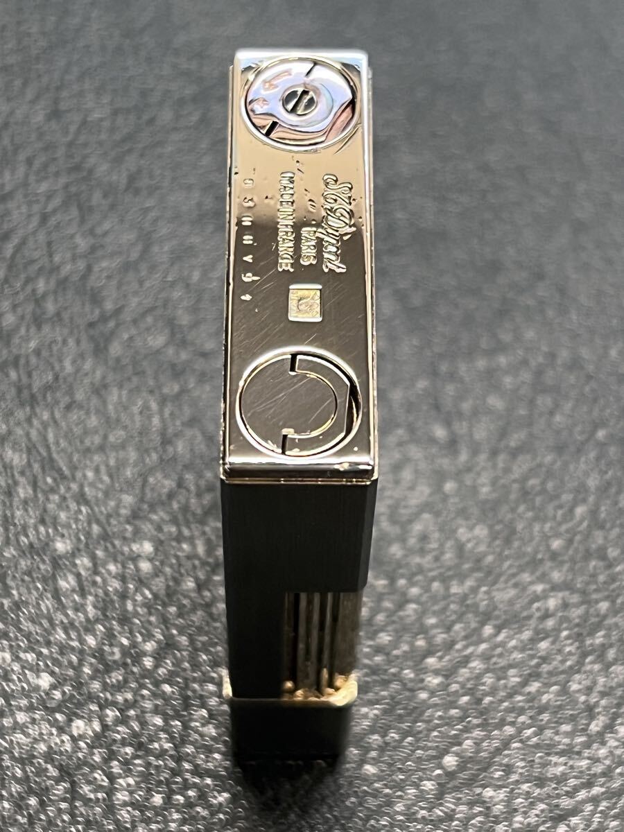 DuPont デュポン ガスライター ライン2ショート シルバーコンビ_画像6