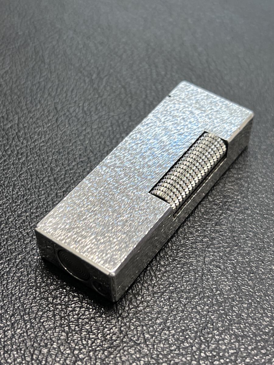 Dunhill ダンヒル ガスライター ローラー式 シルバーカラー_画像1