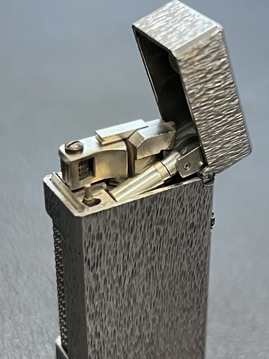 Dunhill ダンヒル ガスライター ローラー式 シルバーカラー_画像10
