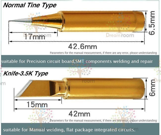  золотой цвет припой .. наконечник Leader 900M head замена удилище заправка изменение лезвие нагрев gun сварка машина hot gun стойка сменный [D-071]