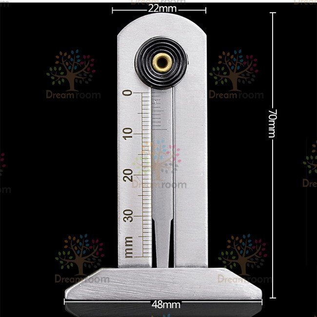  из нержавеющей стали шина to красный глубина мера измерительный прибор линейка измерительный прибор tool измерение суппорт Thai накладка машина шина пустой атмосферное давление [D-089]