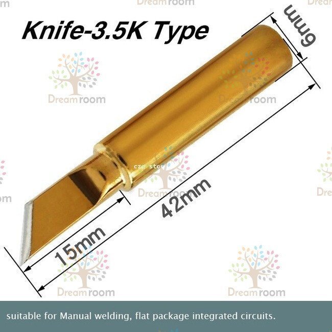  золотой цвет припой .. наконечник Leader 900M head замена удилище заправка изменение лезвие нагрев gun сварка машина hot gun стойка сменный [D-071]