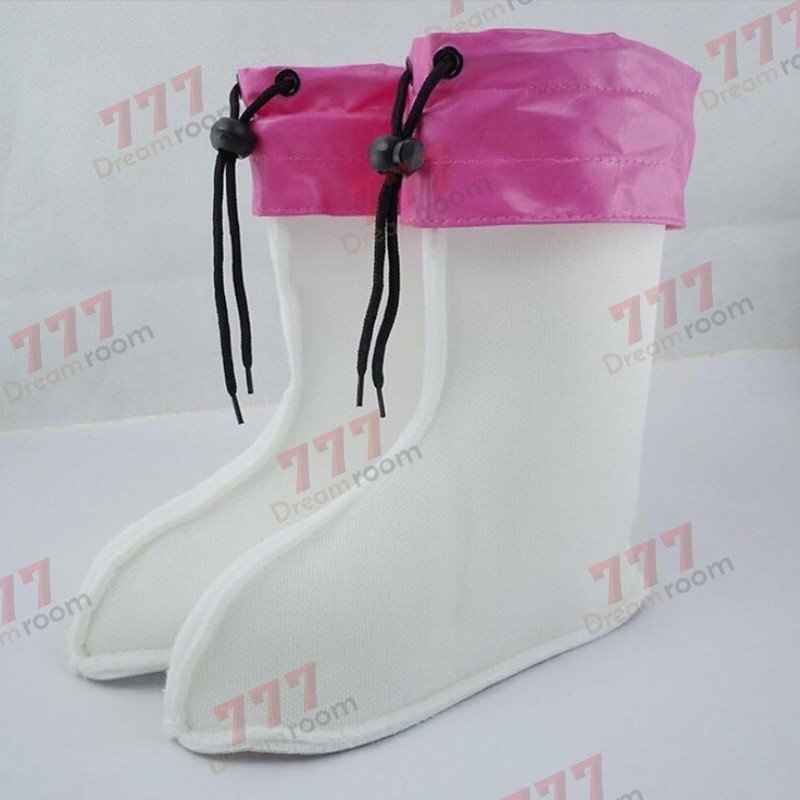 kids внутренний есть животное влагостойкая обувь K-398-pk[ розовый 17cm] сапоги ребенок девочка сезон дождей дождь обувь 