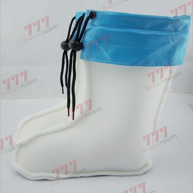 kids внутренний есть животное влагостойкая обувь K-398-bl[ голубой 15cm] сапоги ребенок девочка сезон дождей дождь обувь 