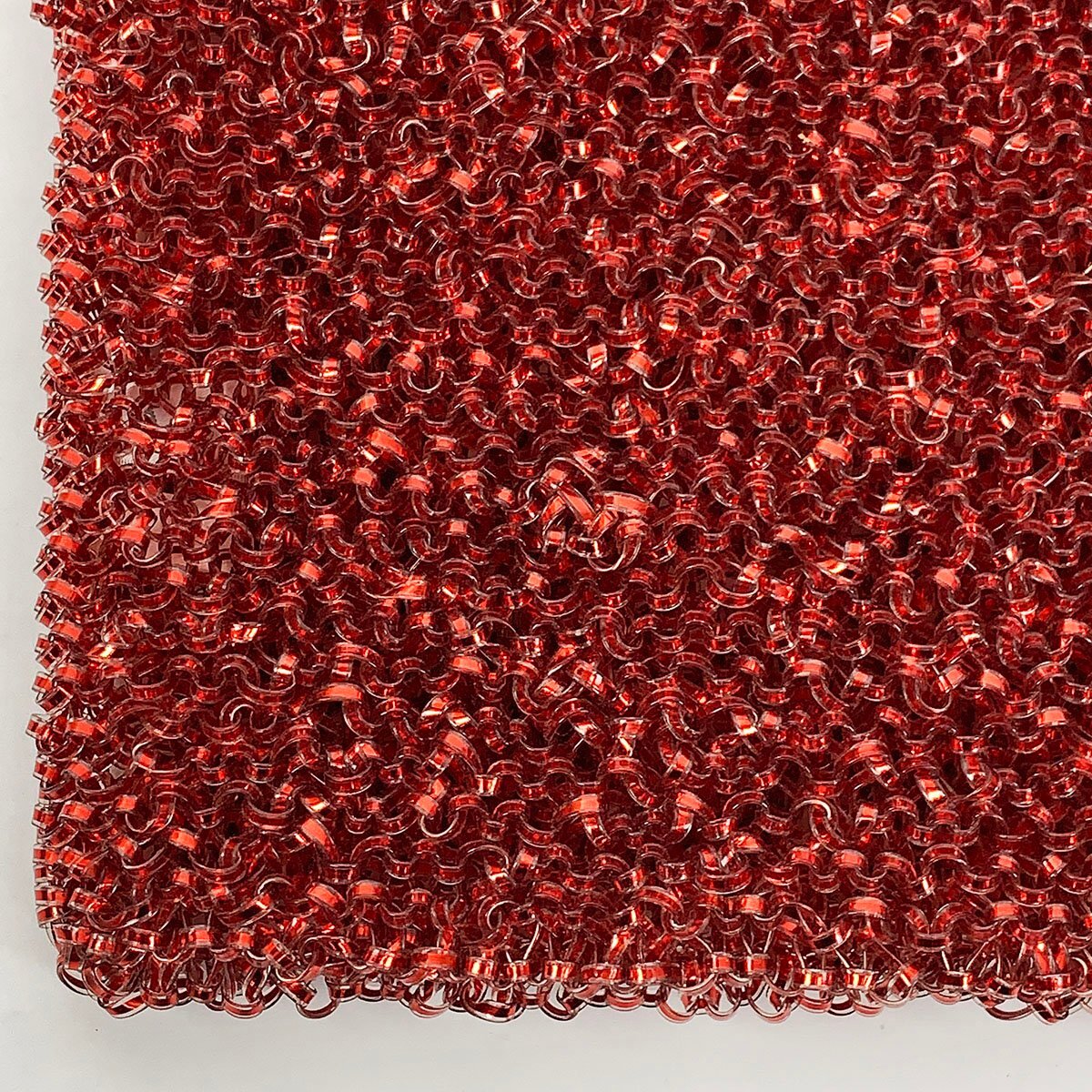 ANTEPRIMA アンテプリマ ワイヤーバッグ スタンダード スクエア ラージ ROSSO レッド ハンドバッグ レディース [A825]_画像3