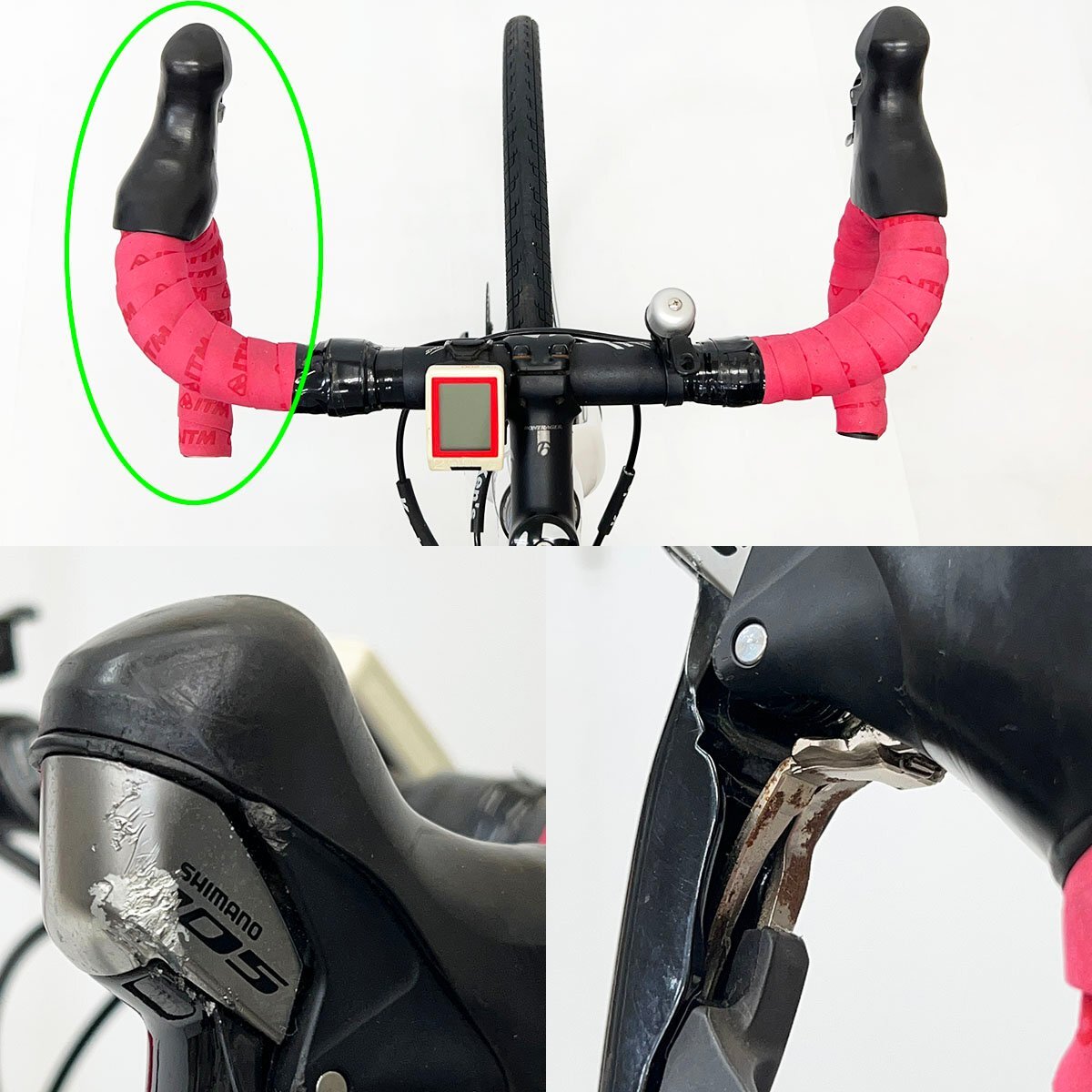 TREK トレック crockett 5 Disc クロケット5 ディスク 2015年モデル ALPHA ロードバイク Shimano 105 F2段 R10段 [R15837]_画像5