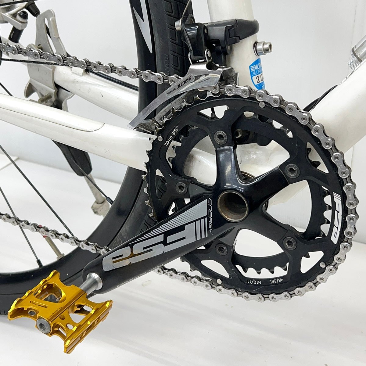 TREK トレック crockett 5 Disc クロケット5 ディスク 2015年モデル ALPHA ロードバイク Shimano 105 F2段 R10段 [R15837]_画像2