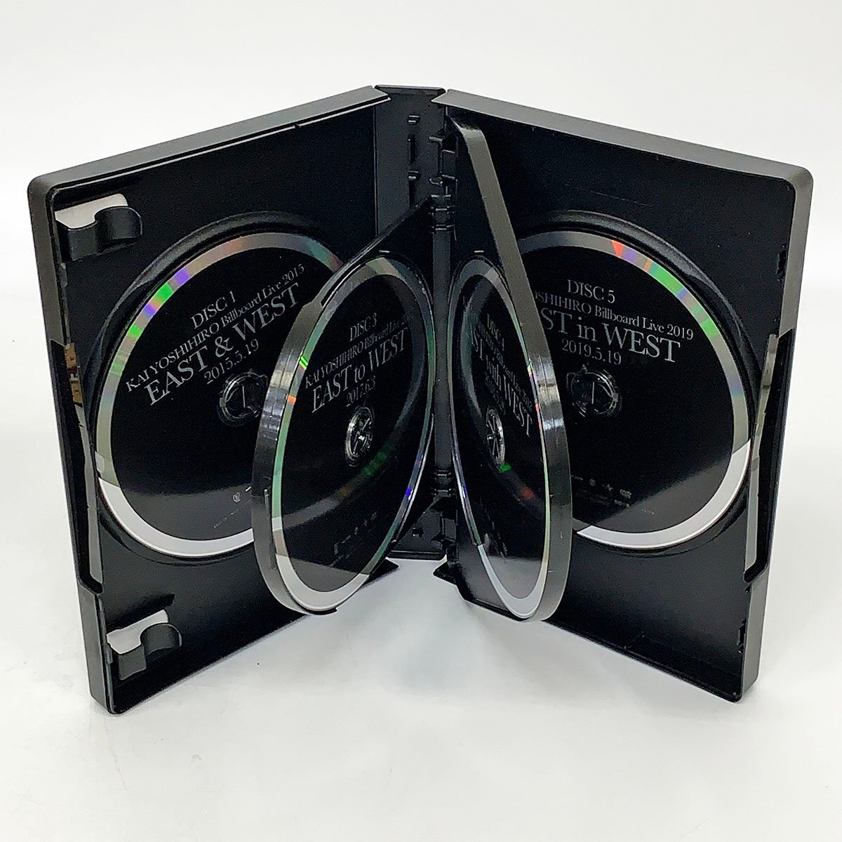 DVD KAI YOSHIHIRO Kai Yoshihiro Billboard LIVE COMPLETE BOX 2015-2019 Complete 5Discs KAID31 [A856]