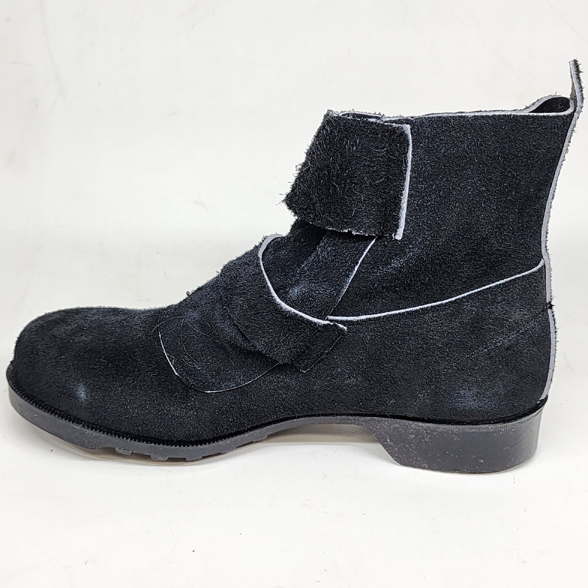 未使用品 ミドリ安全 革製合成ゴム底 V4009 26.0cm 熱場作業用 安全靴 長編上靴 [Q2024]_画像6