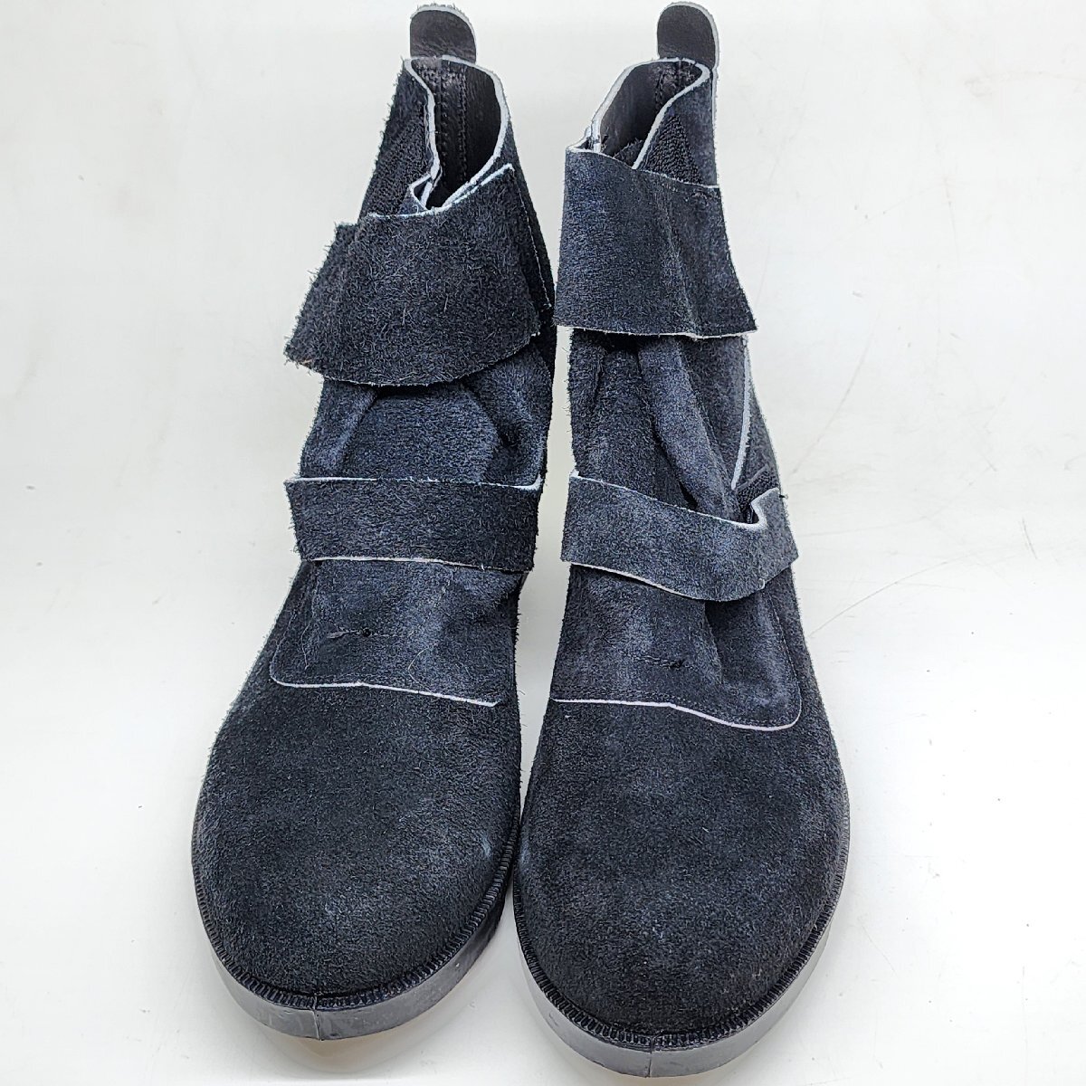 未使用品 ミドリ安全 革製合成ゴム底 V4009 26.0cm 熱場作業用 安全靴 長編上靴 [Q2024]_画像2