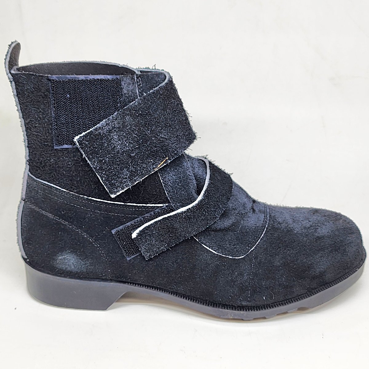 未使用品 ミドリ安全 革製合成ゴム底 V4009 26.0cm 熱場作業用 安全靴 長編上靴 [Q2024]_画像7