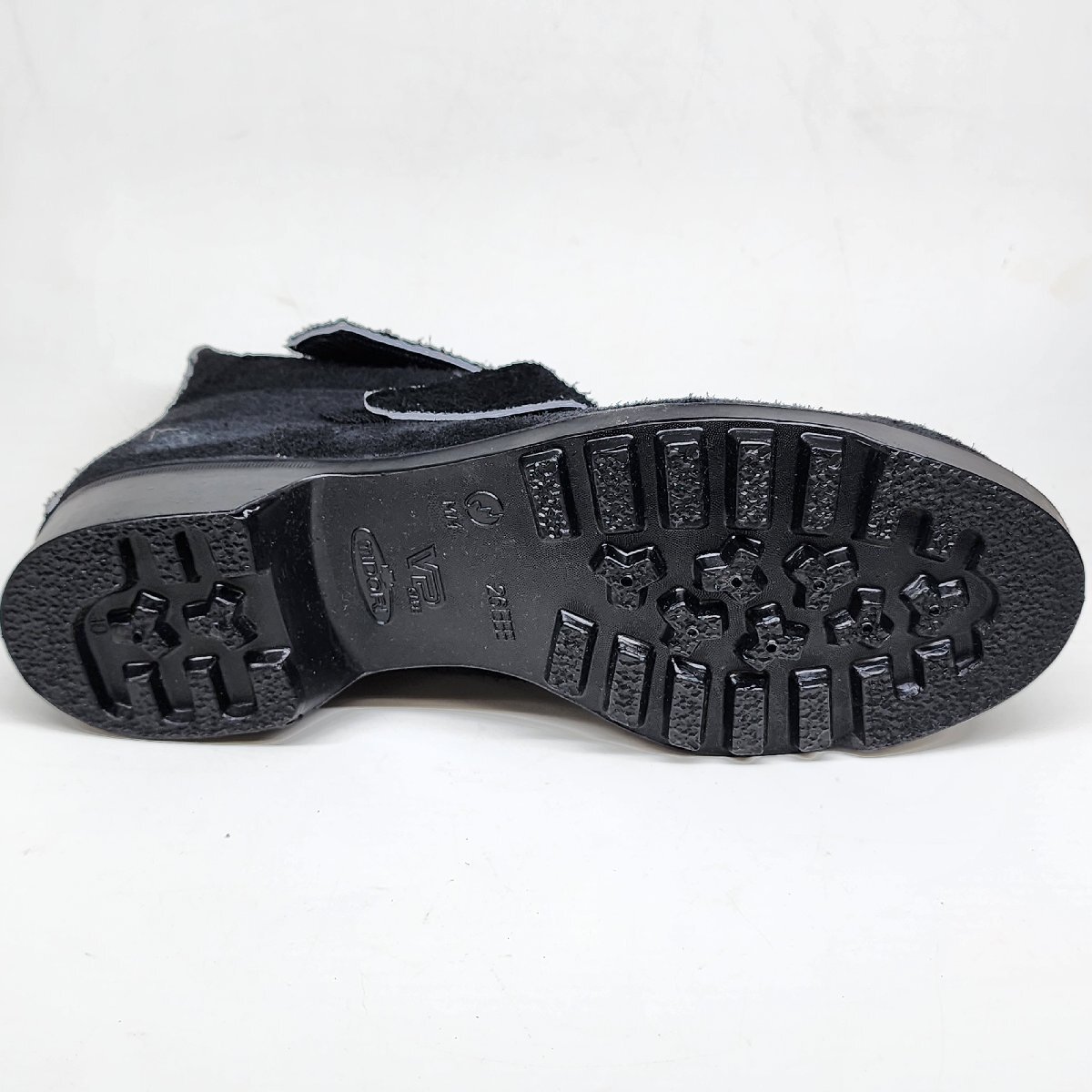 未使用品 ミドリ安全 革製合成ゴム底 V4009 26.0cm 熱場作業用 安全靴 長編上靴 [Q2024]_画像8