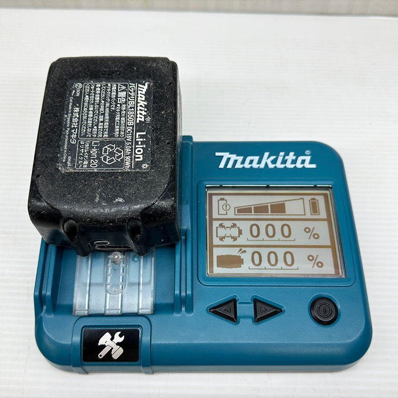 ジャンク品 Makita マキタ 18V BL1830 BL1850 BL1860 純正 リチウムイオンバッテリ 3点セット [Z2160]_画像7