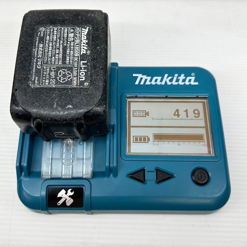 ジャンク品 Makita マキタ 18V BL1830 BL1850 BL1860 純正 リチウムイオンバッテリ 3点セット [Z2160]_画像6
