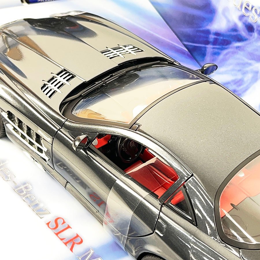  не использовался товар Nikko Mercedes-Benz SLR McLaren Mercedes Benz SLR McLAREN чёрный 40MHz радиоконтроллер машина [J1152]