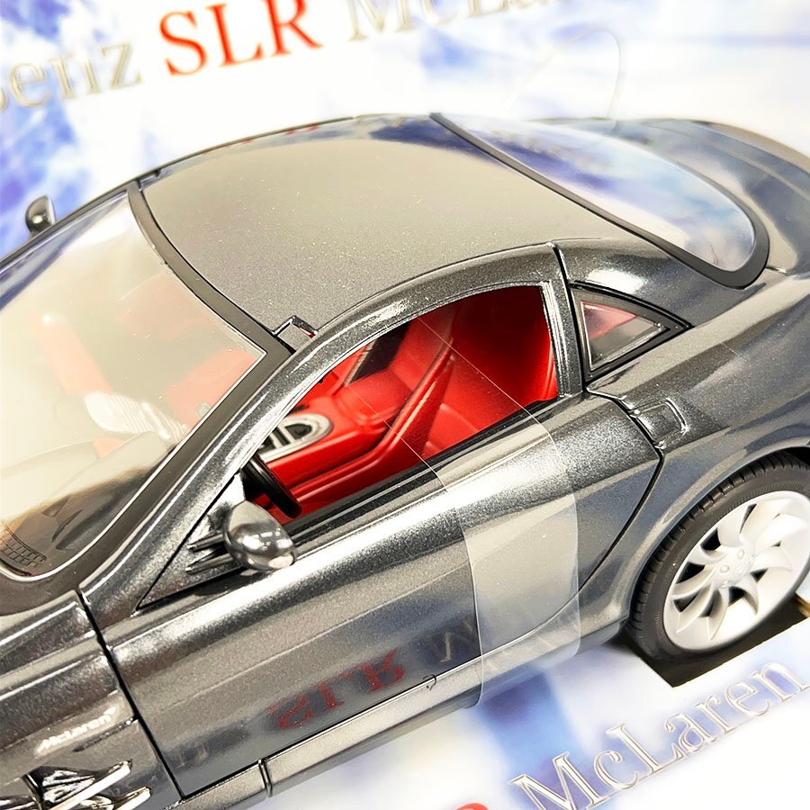  не использовался товар Nikko Mercedes-Benz SLR McLaren Mercedes Benz SLR McLAREN чёрный 40MHz радиоконтроллер машина [J1152]