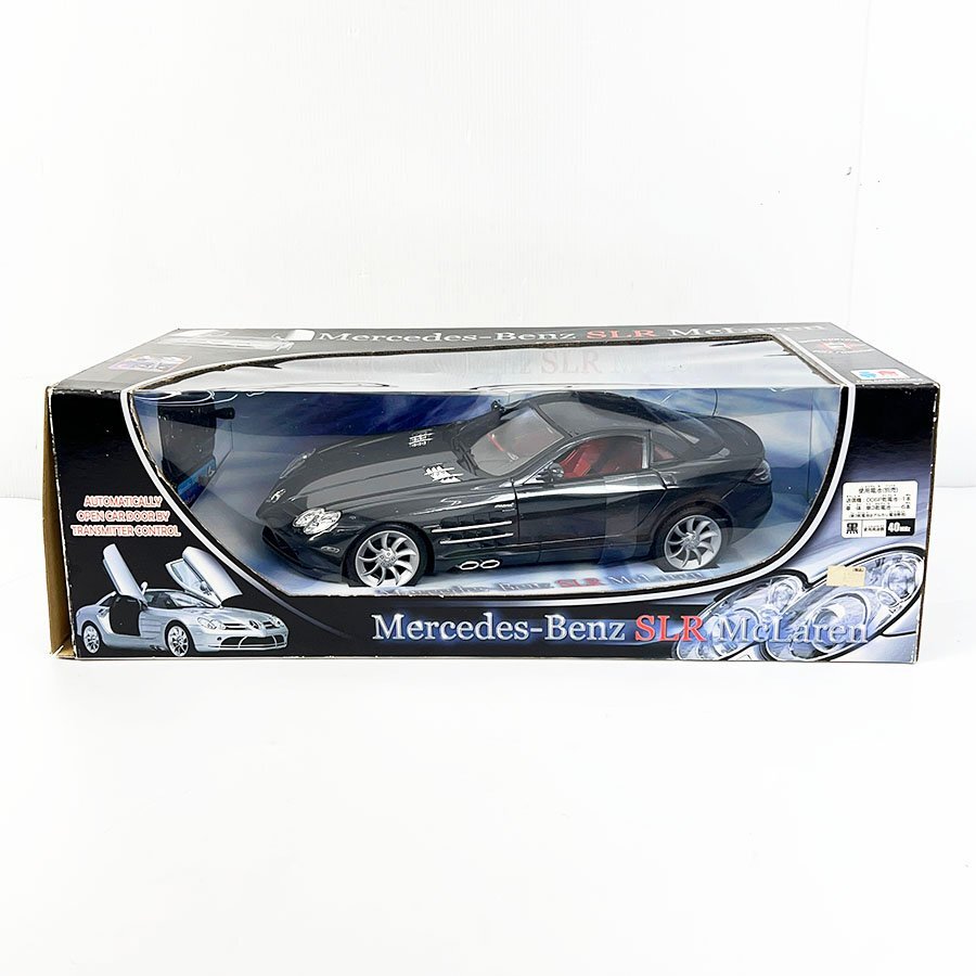  не использовался товар Nikko Mercedes-Benz SLR McLaren Mercedes Benz SLR McLAREN чёрный 40MHz радиоконтроллер машина [J1152]