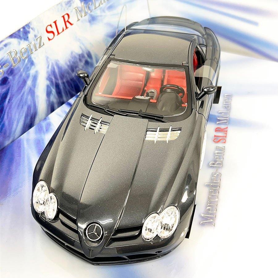  не использовался товар Nikko Mercedes-Benz SLR McLaren Mercedes Benz SLR McLAREN чёрный 40MHz радиоконтроллер машина [J1152]