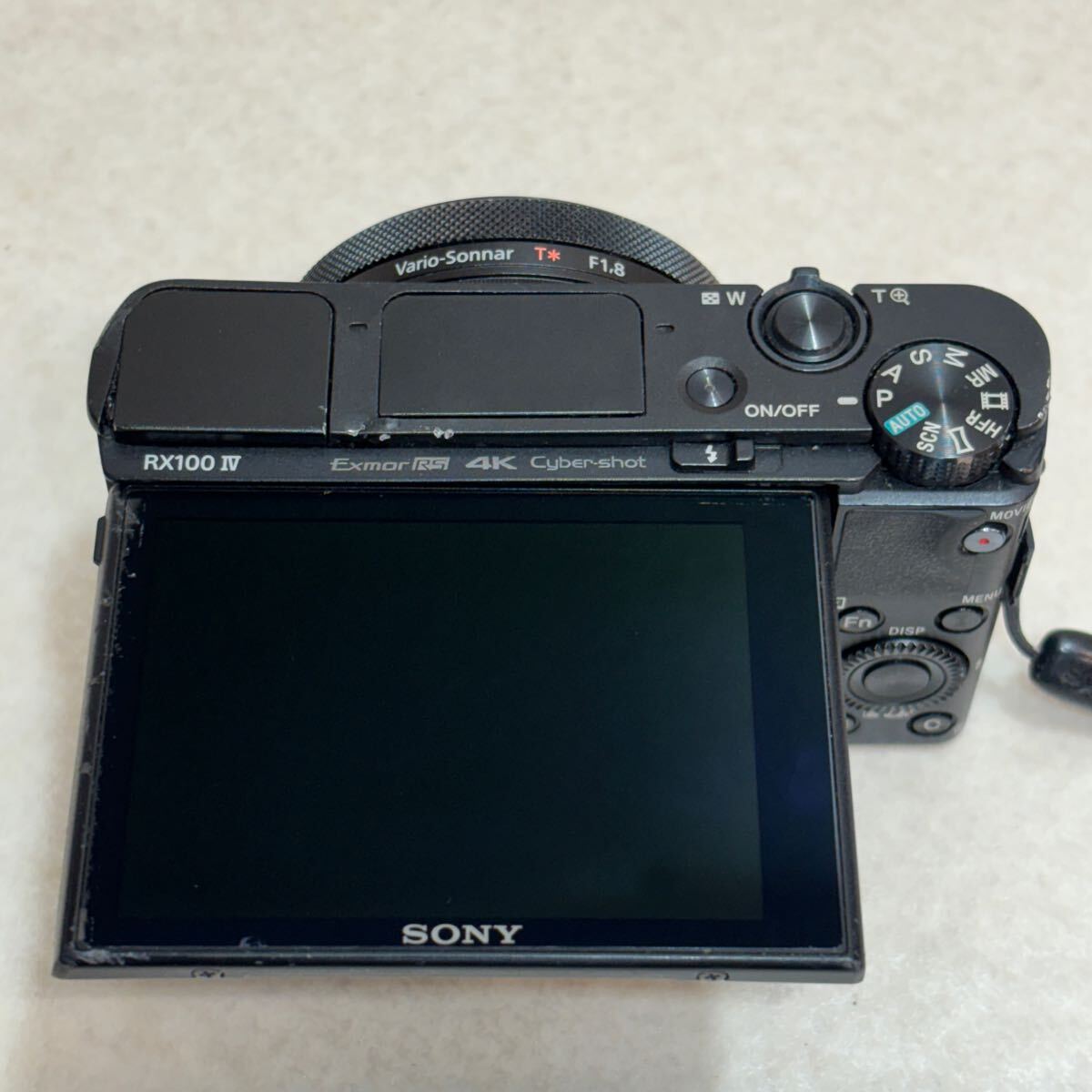 W5 - 1 ）SONY ソニー DSC-RX100M4 RX100IV Cyber-shot サイバーショット コンパクトデジタルカメラ ジャンク品_画像5