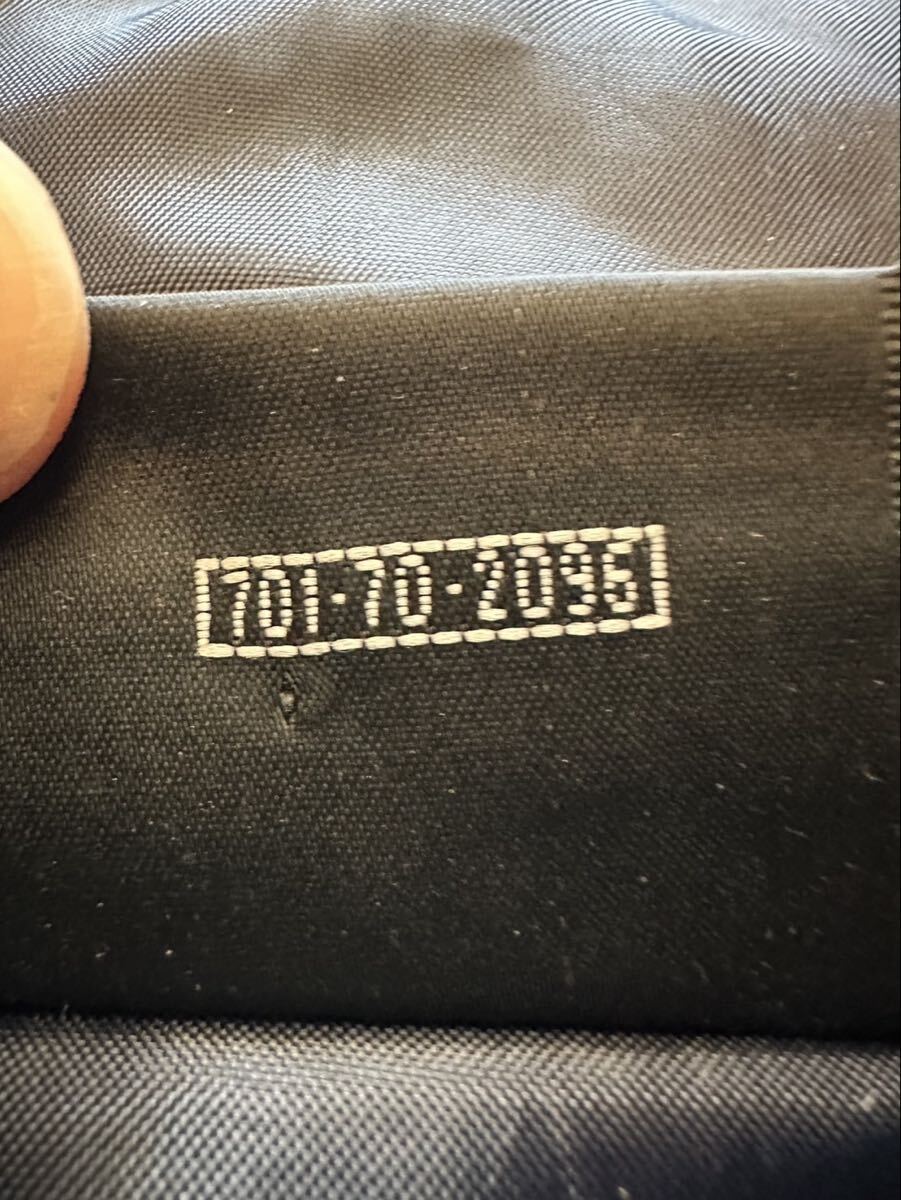 PUMA 中国製 L スポーツウェア ジャージ ウインドブレーカー プーマ トラックジャケット アウター ジップアップ ロゴ刺繍 上着 古着 USED_画像4