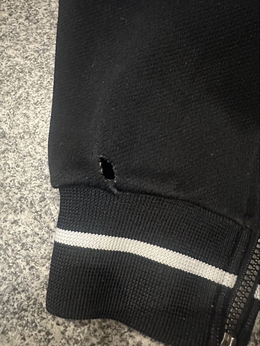 adidas O スポーツウェア ジャージ レトロ オールド 昭和 トラックパンツ ジョガーパンツ アディダス トレーニングウェア 古着 ユーズド_画像8