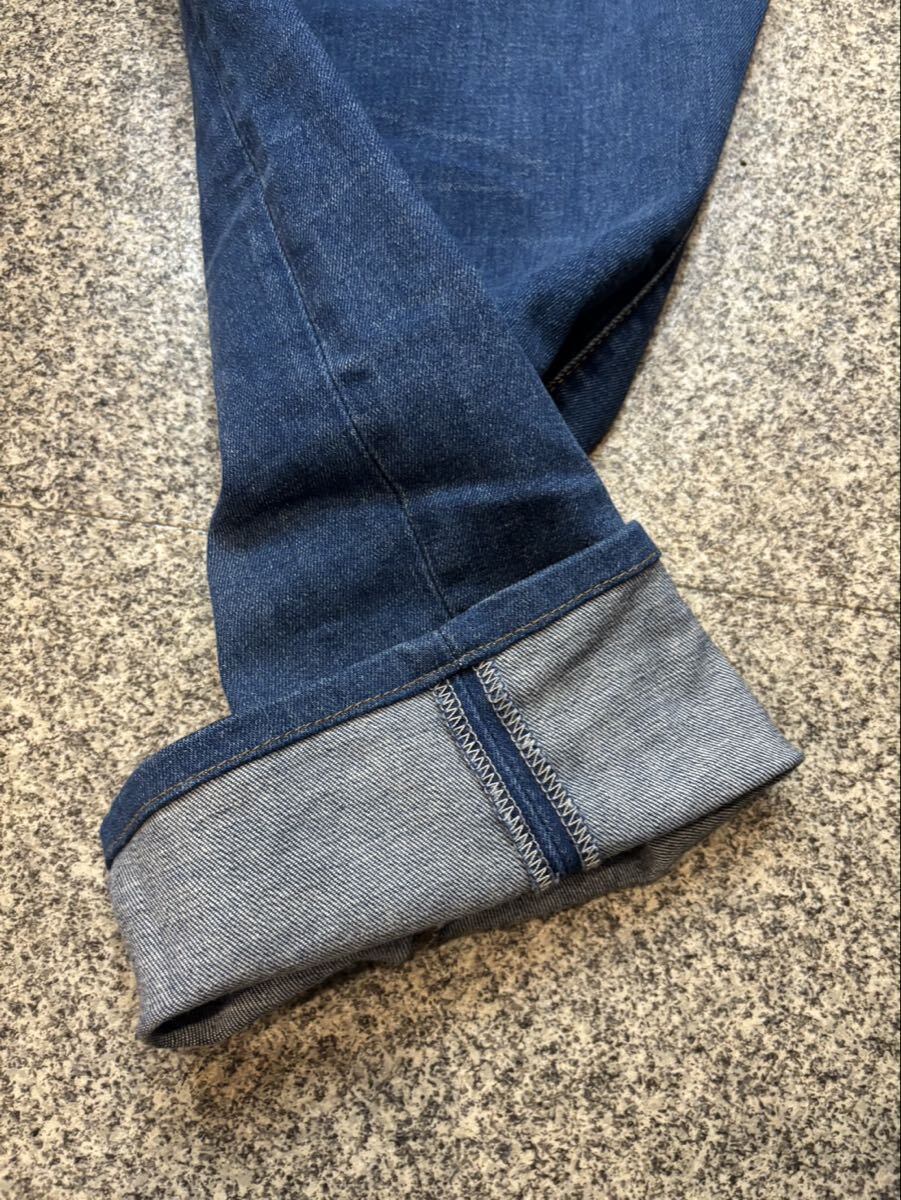 GAP パキスタン製 W36 L32 激渋 ヒゲ ハチノス デニムパンツ インディゴ フェード ギャップ ジーンズ ジーパン ストレートパンツ古着 USED _画像9