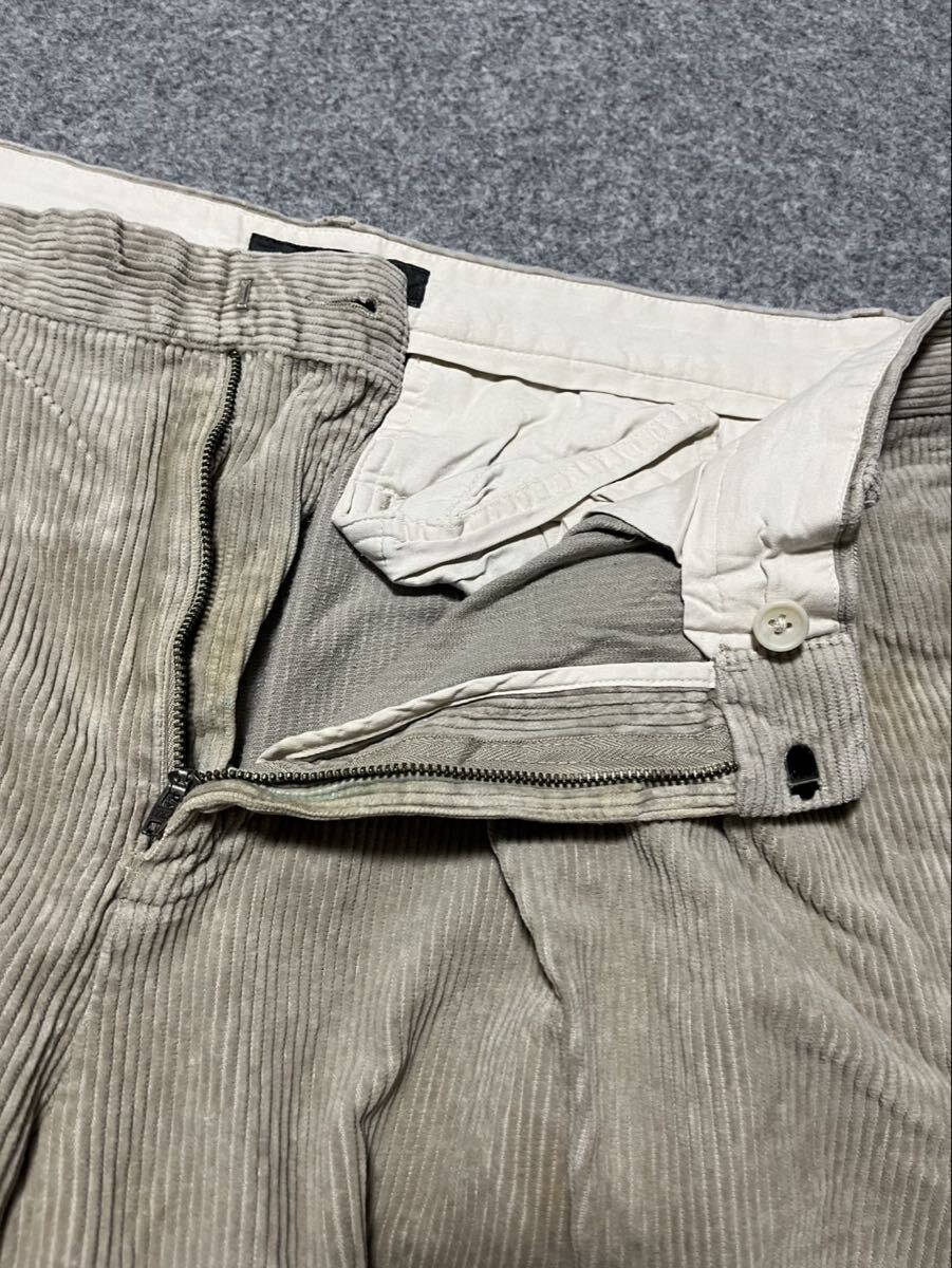 BANANA REPUBLIC W36 L32 コーデュロイパンツ ベージュ ボトムス ストレートパンツ バナナリパブリック ワイドパンツ オールド 古着 USED _画像6