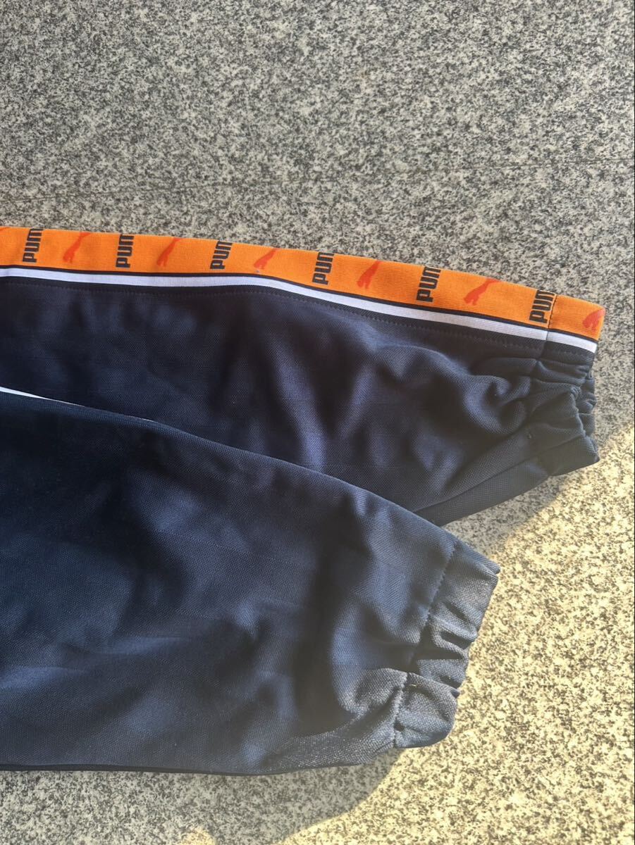 PUMA プーマ SS トラックジャケット ジャージ スポーツウェア レトロ トップス ジップアップ 平成 ロゴ刺繍 ビッグロゴ 上着 古着 USED _画像7