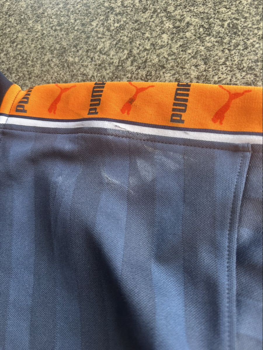 PUMA プーマ SS トラックジャケット ジャージ スポーツウェア レトロ トップス ジップアップ 平成 ロゴ刺繍 ビッグロゴ 上着 古着 USED _画像8