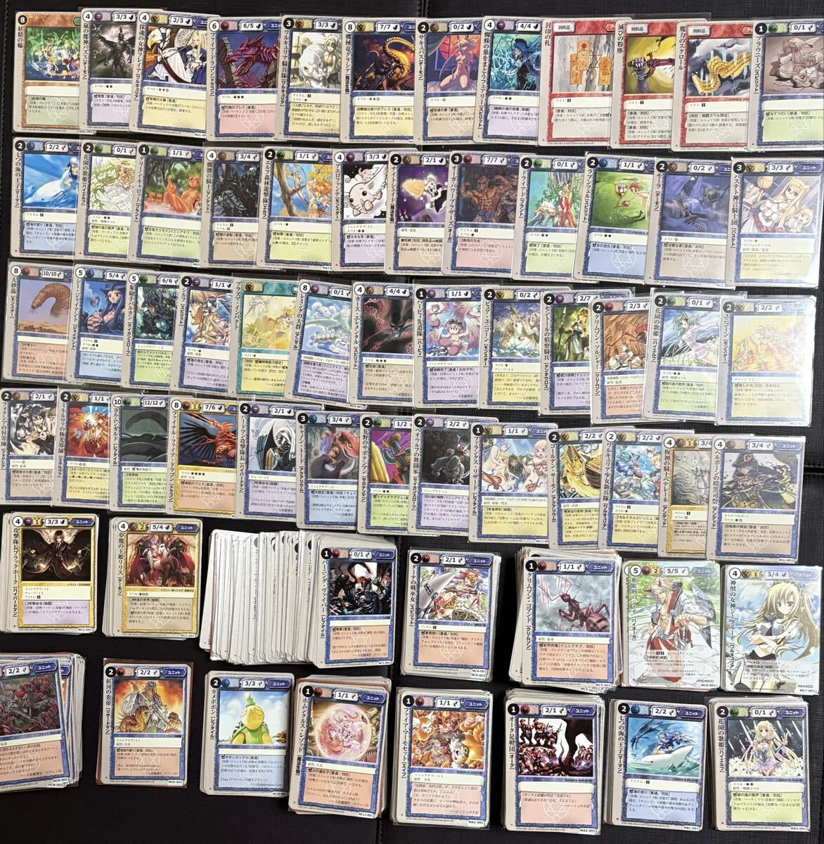 モンスターコレクション ブロッコリー版 サイン 極稀 VF プロモ 稀 等 大量 まとめ売り 引退 ドリブラ ヴァッセル エレイン 等 カード tcg_画像3