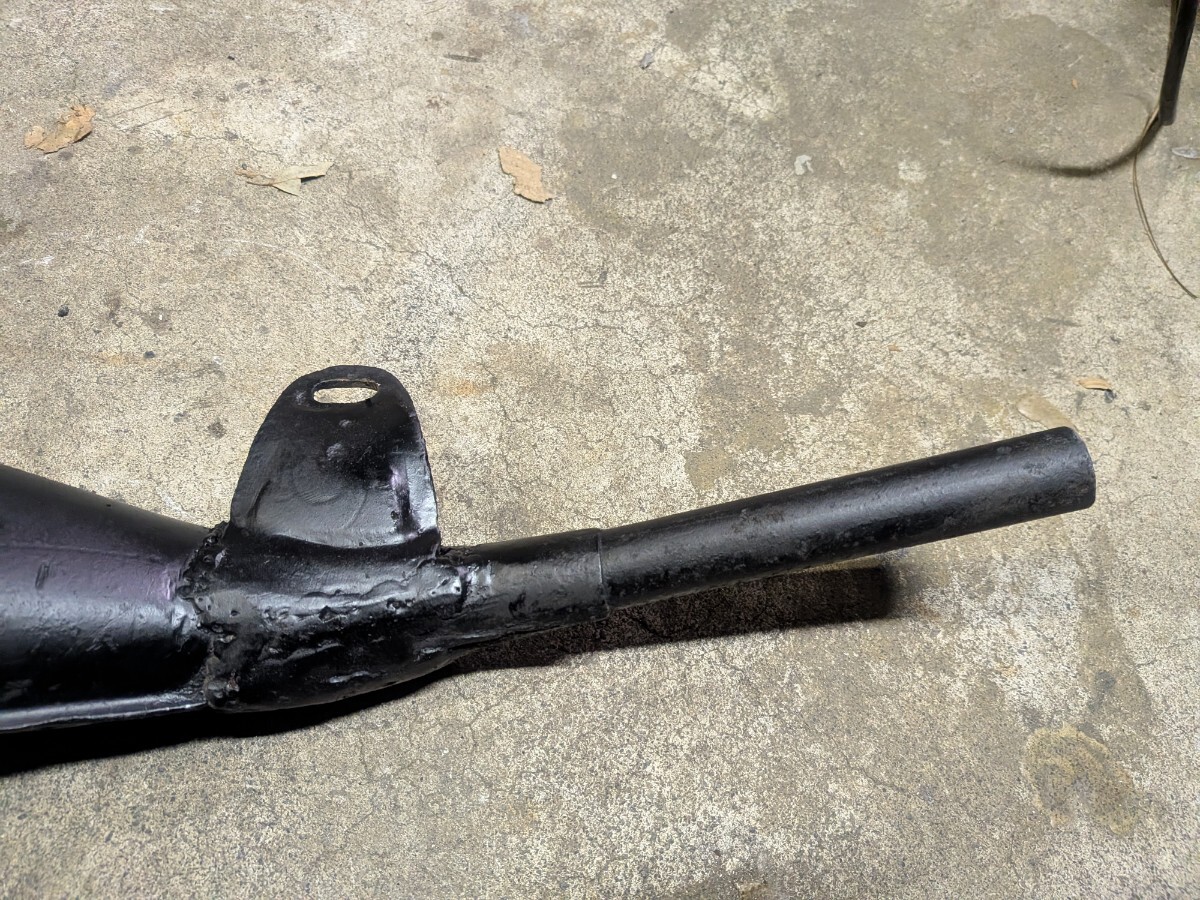 ヤマハ AT1 AT125 モトクロス レーサー チャンバー_画像3