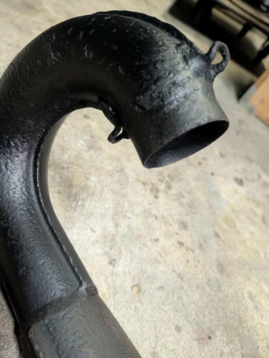 ヤマハ AT1 AT125 モトクロス レーサー チャンバー_画像5