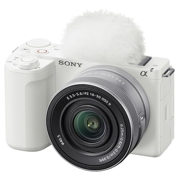 б/у 1 год гарантия прекрасный товар SONY VLOGCAM ZV-E10 II энергия zoom линзы комплект (PZ 16-50mm II) белый [ZV-E10M2K W]