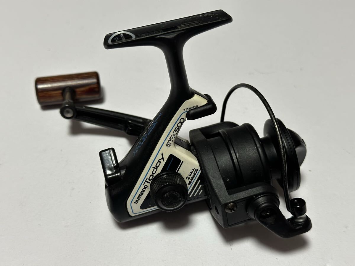 シマノ SHIMANO today GT-X 500 トゥデイ オールド フィッシング 釣り具 釣具 スピニングリール_画像4