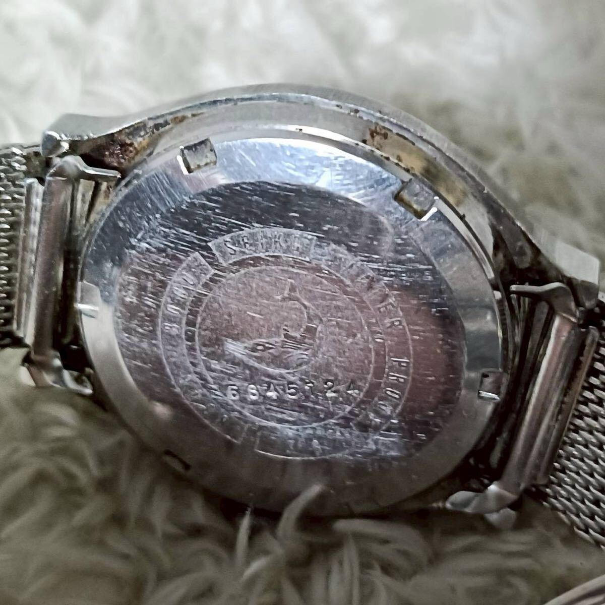 セイコー SEIKO BUSINESS-A ビジネスA 自動巻 30石 30Jewels DIASHOCK ダイアショック ジャンク品【0342】_画像8