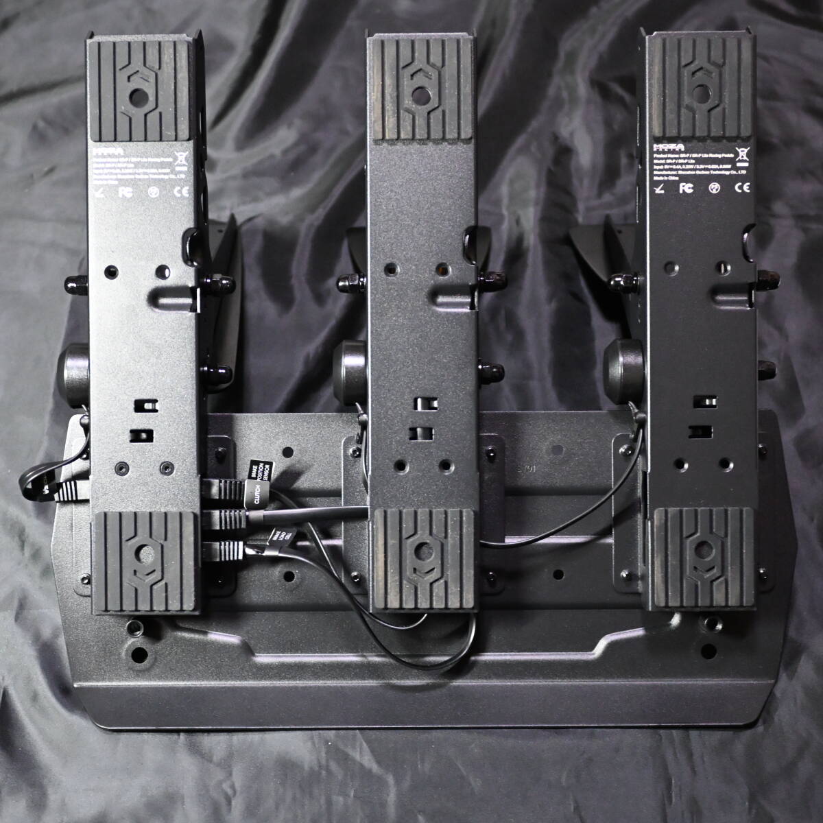 (中古品)MOZA SR-P ペダル・ブレーキ・クラッチ 3ペダルセット_画像4