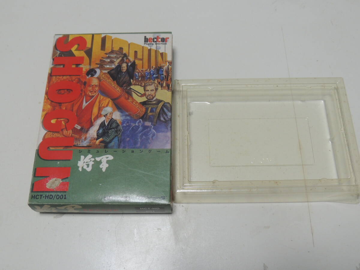 【箱のみ】ファミコンソフト SHOGUN☆同梱発送可_画像1