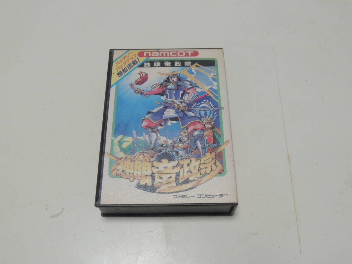 【箱のみ】ファミコンソフト 独眼竜政宗☆同梱発送可_画像1
