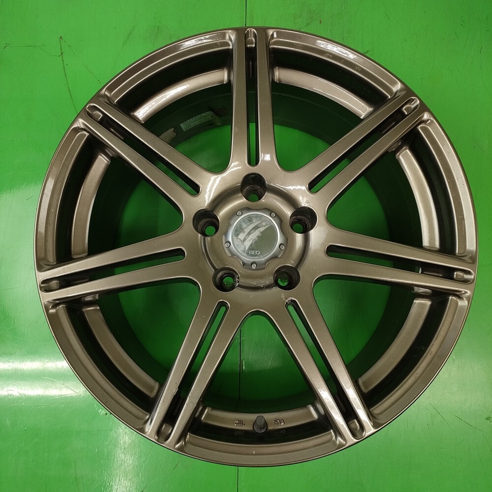 【送料無料】 即決 BEO 17×8.0J+30 PCD 5H×114.3 アルミホイール アルミ 社外 ホイール 5穴 ４本セット YH455_画像2