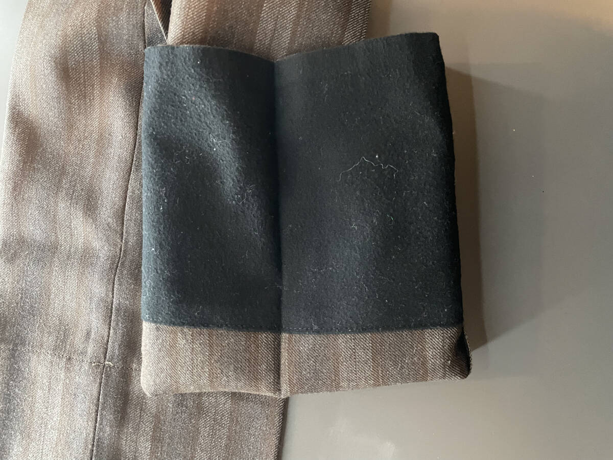 ANN demeulemeester メンズパンツ　XXS 備品　ブラウン　スラックス_画像8