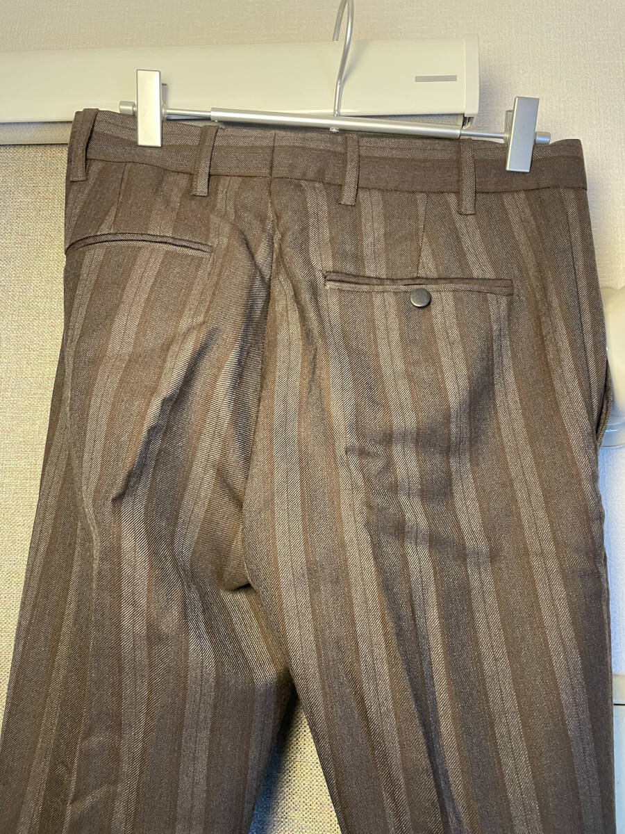 ANN demeulemeester メンズパンツ　XXS 備品　ブラウン　スラックス_画像4