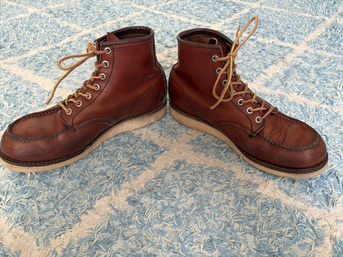 RED WING Red Wing 8875 81/2E красный чай Work ботинки 