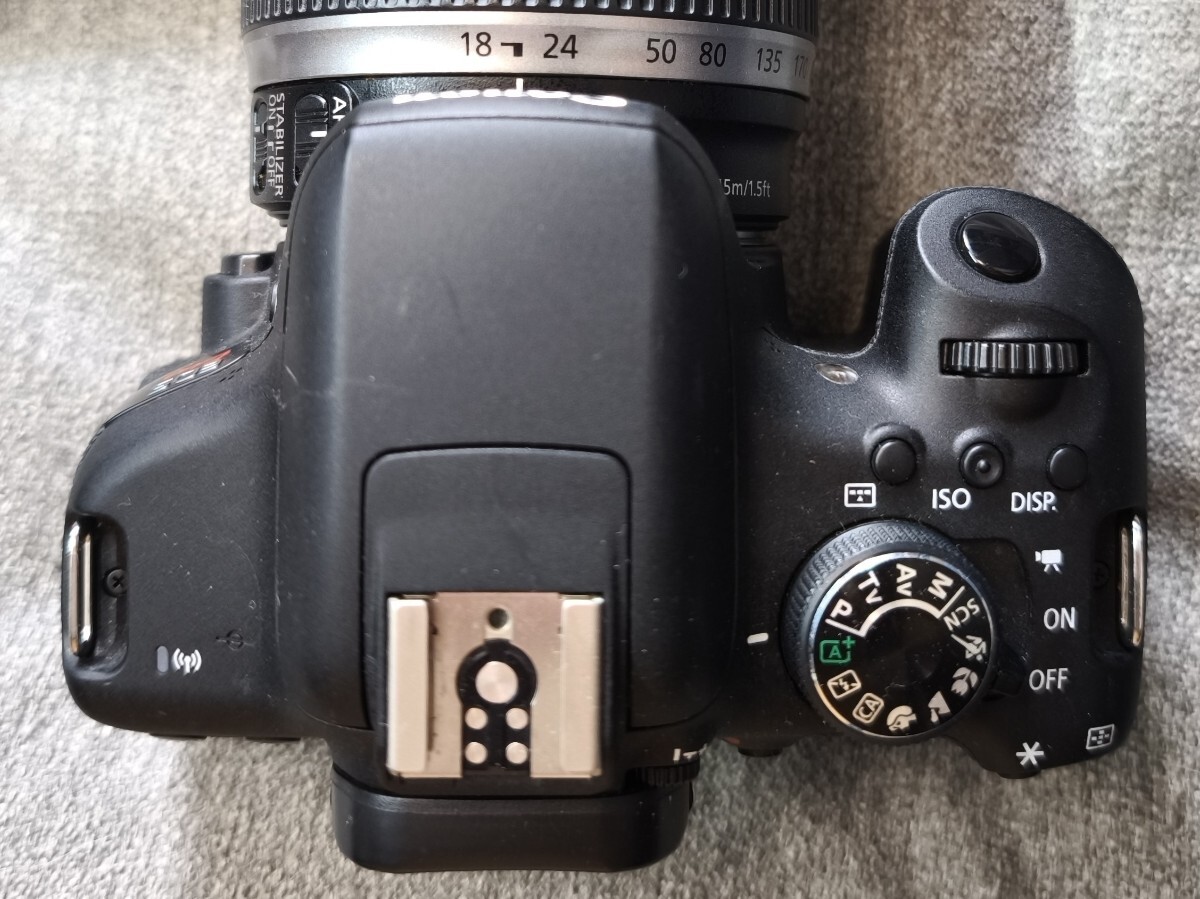 美品 動作品 デジタル 一眼レフ カメラ ボディ 本体 CANON EOS Kiss X8i バッテリー 充電器 付属_画像3