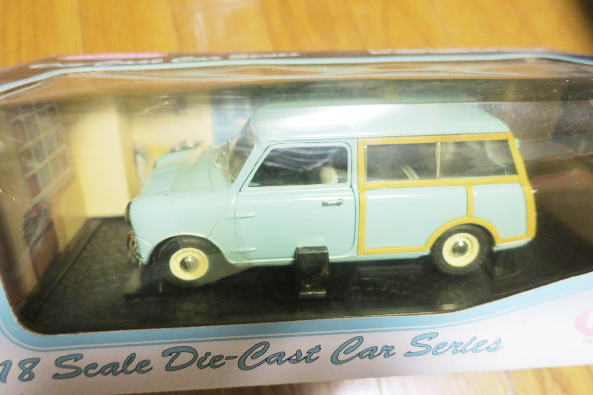 ☆京商　1/18 オースチン　ミニ　カントリーマン　ブルー_画像1