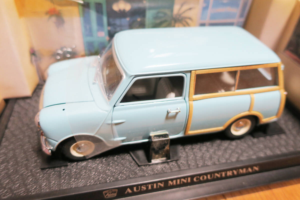 ☆京商　1/18 オースチン　ミニ　カントリーマン　ブルー_画像3